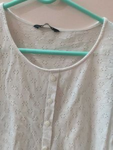 White Crop Top