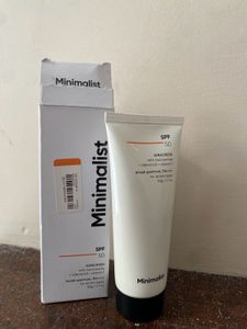 Minimalist Sunscreen