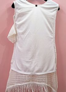 Beautiful Premium Cotton Blend Crochet Top