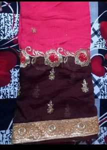 Combo Of 2 Full Embroidery Heavy Sarees