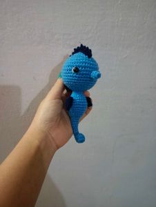 Crochet Seahorse Plush