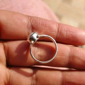 92.5 Pure Silver Pearl Ring