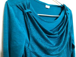 Blue Stylish Top For Women
