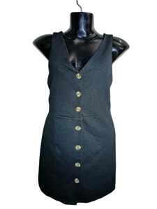 Chic Button Down Mini Dress Size L & XL