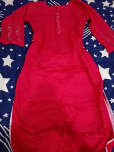 Rakhi Special💕Pink Kurta Mirror Work 💕