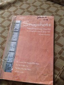 Class 11 English Ncrt Hornbill And Snapshot Books