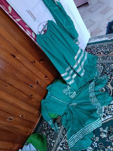 LLMy Beautiful Green Sharara Grara Dress I Want To