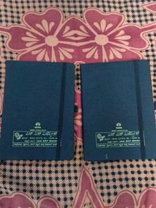 Set Of Two Diaries Premium Quality