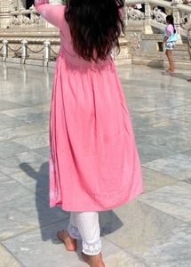 Embroidered Kurti Pant Set
