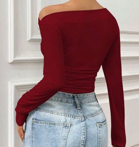 Pinterest Fitted Off Shoulder Top