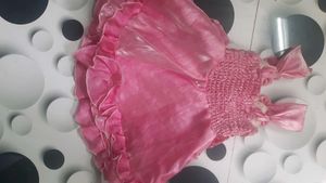 Pink Flower Girl Dress