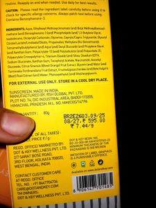 Dot &amp; Key Sunscreen SPF 50+ Pack Of 4