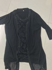 Black Laced Top