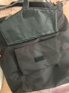 Black &#34;Love&#34; Crossbody Bag