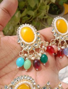 multi colour Jewellery Set