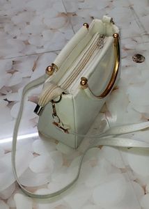 White Sling Bag