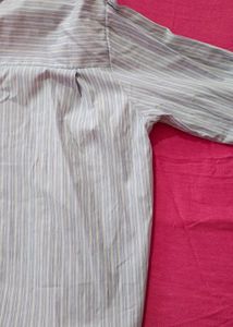 Striped Shirt with Bow