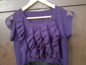 Black &amp; Purple Dress