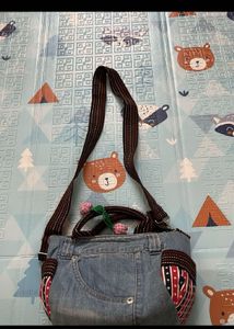 Denim Hand Bag