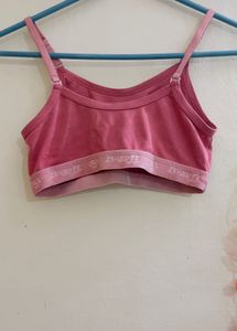 Pink Sport Bra