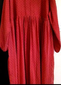 Rust Color Gown