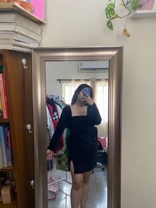 Black Velvet Dress &amp; Blue Summery Dress