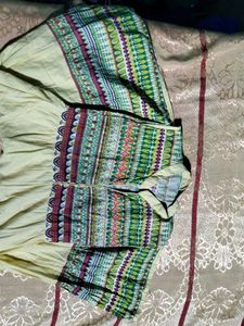Yellow Colour Kurti