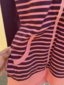 Striped Women&#39;s Hoodie