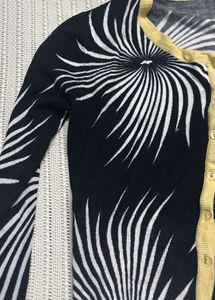 Patterned Cardigan
