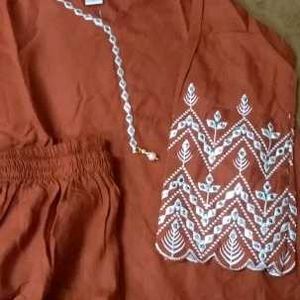 Kurta With Paint