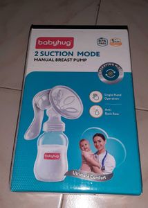 Babyhug Manual Breast Pump – Like New!