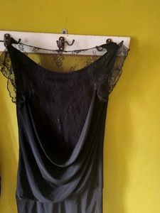 Elegant Black Lace Dress