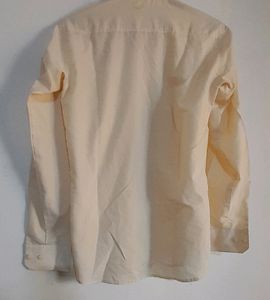 Cream Color Full shirt (MEN&#39;S)
