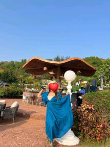 Blue Maxi Length Casual Dress