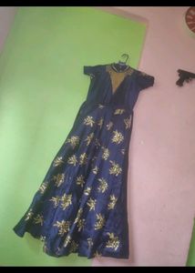 Elegant Embroidered Anarkali Dress