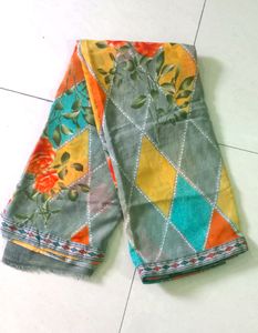 New Printed Saree