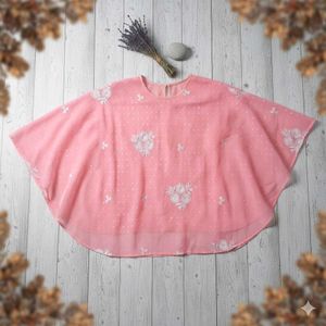 Elegant Pink Floral Top