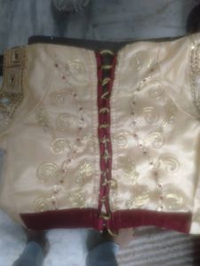 Golden Stitched Lehnga