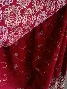 Heavy Work Wedding Saree For Women