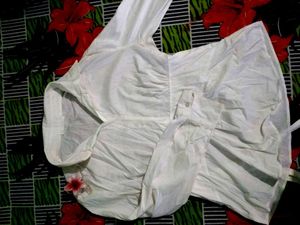 White Ruffle Blouse