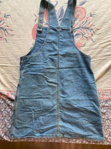 Denim Dungaree Dress