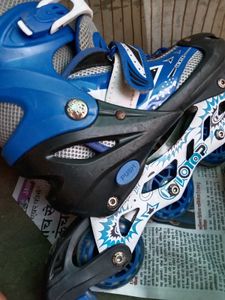 Inline Skates Blue, Like New
