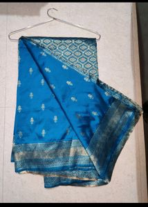 Sale✨Silk Saree With Blouse