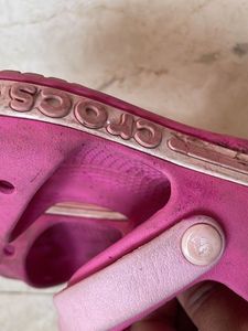 Pink Crocs Sandals
