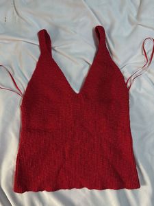 Cami Red Top