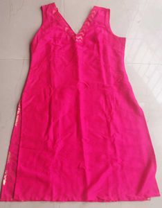 Sangria V neck floral print Kurta Set