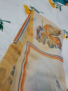 Floral Print  soft Punam saree