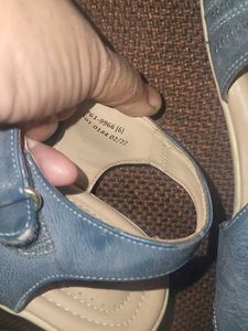 Bata Blue Sandals