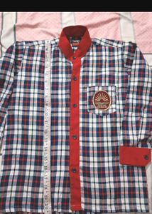Combo 2 KV Uniform Shirts .chk Measurements.1 For 3rd Class 1 For 8th Class