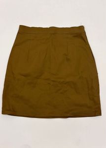 Brown Mini Skirt